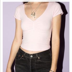 Pink brandy Melville shirt